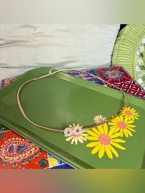 70s Narrow Stretch Chain Belt